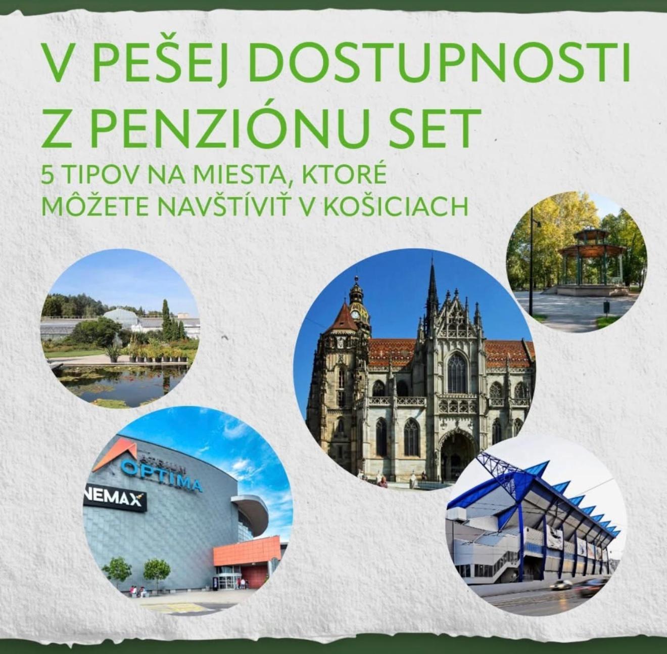 Penzion Set Кошице Екстер'єр фото